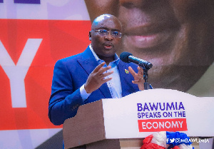 Vice President Dr Mahamudu Bawumia on Thursday delivered a lecture on Ghana's economy