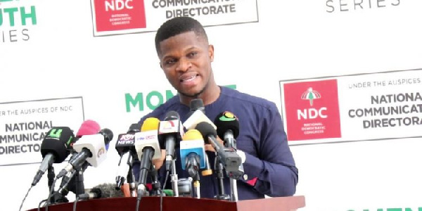 Sammy Gyamfi is NDC Communications Officer