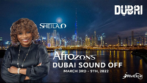 The Afrozon Soundoff Safari Party will come off in Dubai in March 2022.