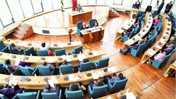 The East Africa Legislative Assembly during a session in Arusha, Tanzania