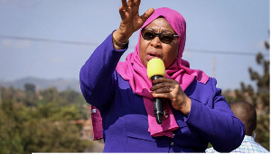 Tanzania's President Samia Suluhu Hassan