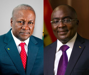 John Dramani Mahama and Dr. Mahamudu Bawumia