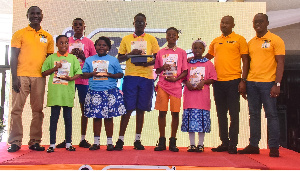 Winners of the BIC Kids Junior Art Master Challenge