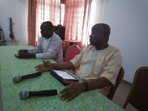 Dr. Sulemana Abdulai, Dagbang Forum speaking at the conference