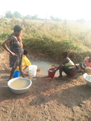 More pressing and worrying is the lack of potable water in some parts of the community