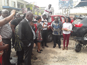 Bernard Mats Yingura, Coordinating Director of the Korley Klottey Municipal Assembly