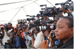 File Photo: A section of photojournalists at a program