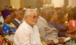 Former Presidents, Jerry John Rawlings and John Agyekum Kufuor