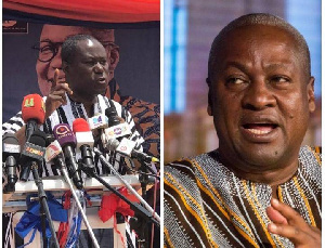 Joseph Boahen Aidoo and John Dramani Mahama