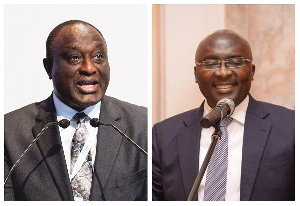 Mahamudu Bawumia and Alan Kyerematen