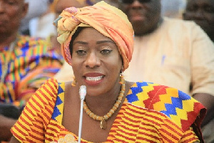 Catherine Afeku, former minister of tourism, arts and culture