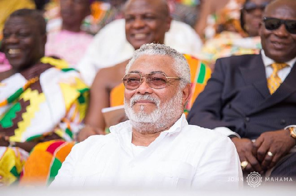 Former President, Jerry John Rawlings