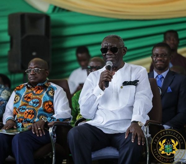 Ex-president of Ghana, John Agyekum Kufour