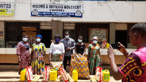 Some of the widows benefited from the programme