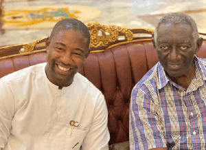 Dr Bernard Okoe-Boye and John Agyekum Kufuor