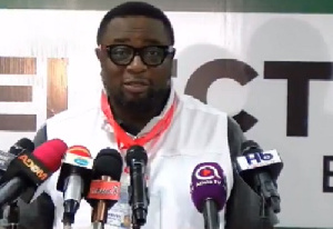 Elvis Afriyie Ankrah, Elections Director for NDC