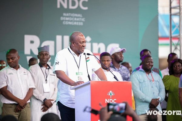 NDC's presidential candidate, John Dramani Mahama