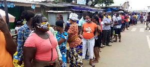 File photo of a registration exercise