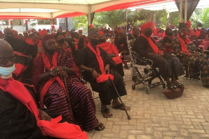 The leadership of Volta Region National Democratic Congress (NDC) and the Anlo Traditional Council