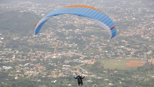 Easter in Kwaku is notable for paragliding activities