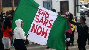 #EndSARS demonstrators