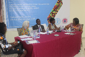 Some dignitaries on the high table