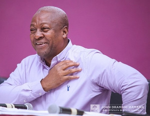 Former president, John Dramani Mahama