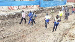 The second phase covers the third tier of work from the Interchange towards the Abossey Okai Road