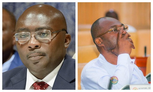 Vice President, Dr Mahamudu Bawumia and Kennedy Agyapong