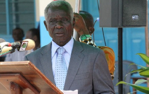 Former Chief of Defence Staff Brigadier-General Joseph Nunoo-Mensah (rtd)