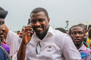 John Dumelo, aspiring parliamentarian