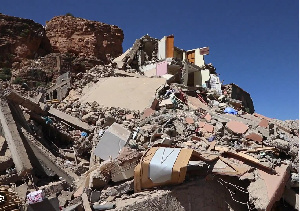 According to authorities, the earthquake destroyed more than 50,000 homes in the High Atlas Mountain