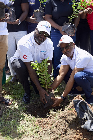 The event was in line with the government's Green Ghana Day initiative