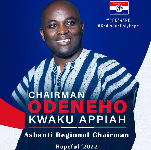 Odeneho Kwaku Appiah (COKA), an Aspiring Ashanti Regional Chairman of the NPP