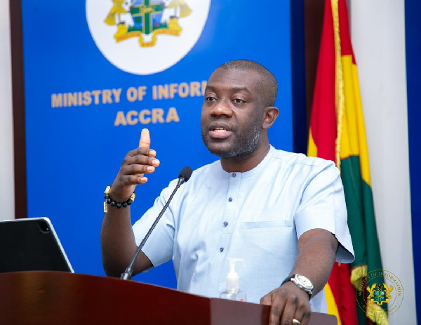 Information Minister, Kojo Oppong Nkrumah