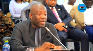 Information Minister,  Kojo Oppong Nkrumah