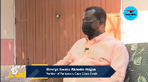 Member of Parliament for Cape Coast South, Kwaku George Ricketts-Hagan