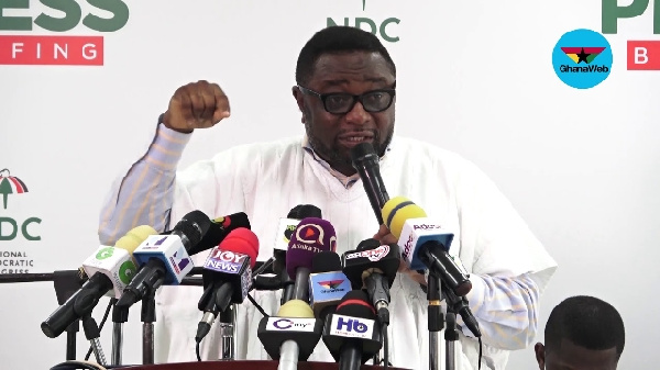 Elvis Afriyie Ankrah, Director of Elections, NDC