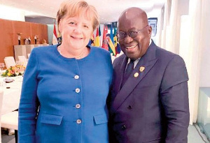 President Akufo-Addo and Chancellor Angela Merkel