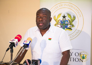 Kojo Oppong Nkrumah, Information Minister