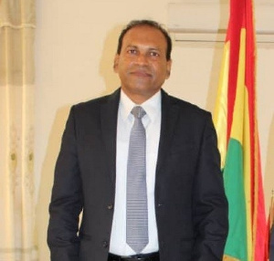 Indian High Commissioner to Ghana,  Mr Sugandh Rajaram