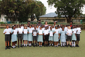 Some pupils of Ghana International School