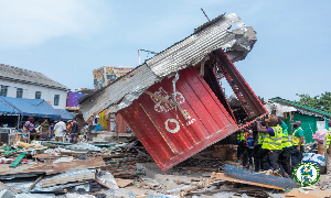 The demolition exercise was undertaken in the early hours of Tuesday