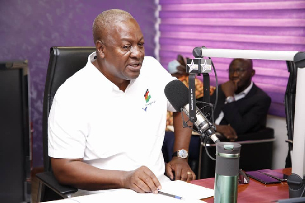 John Dramani Mahama, flagbearer of NDC