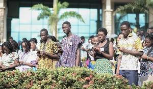 Ashesi University students