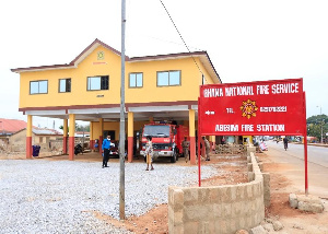 Abesim fire command building