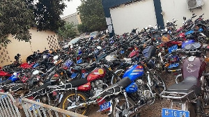 Impounded motorcycles