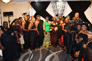 Asanteman Council with Ambassador Hajia Mahama