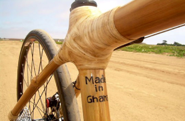 The writer says producing bamboo bicycles will help to reduce crime, such as armed robbery