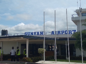 The Sunyani airport